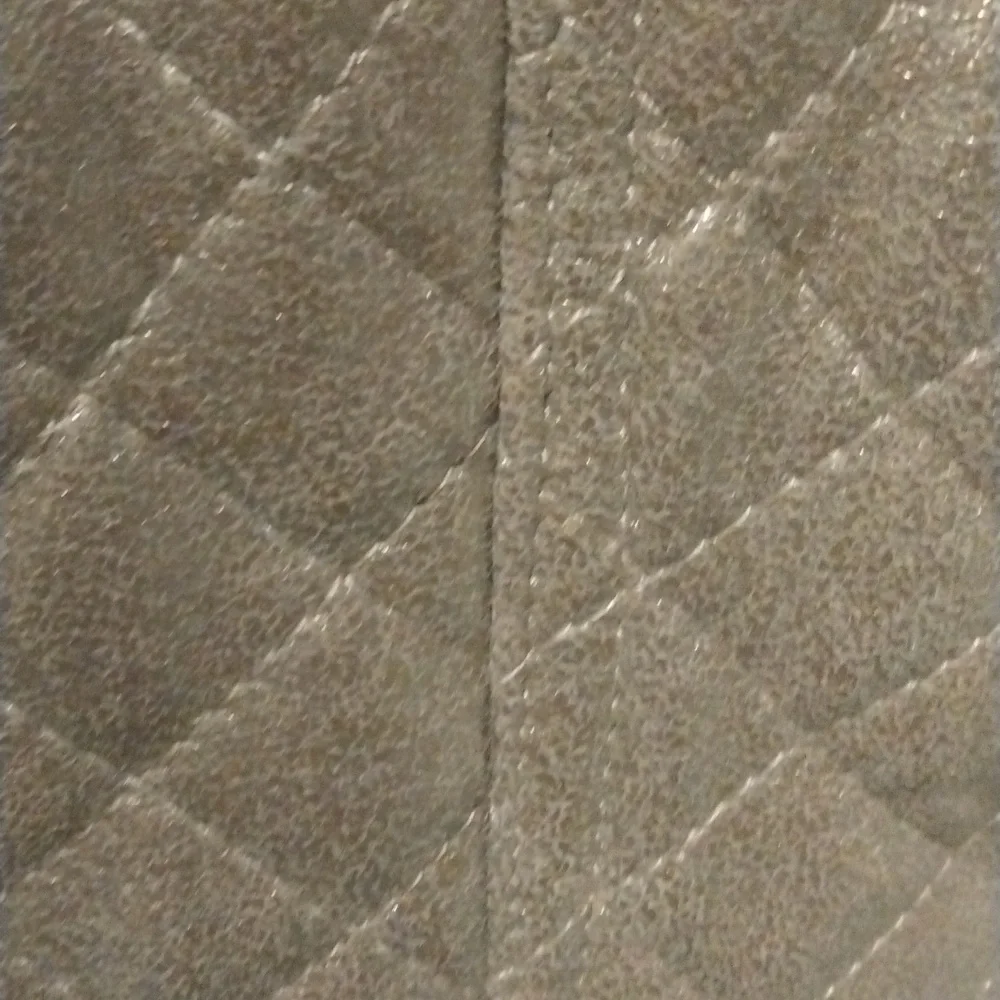 Gold Champagne Moto Jacket‎ Quilted Leather